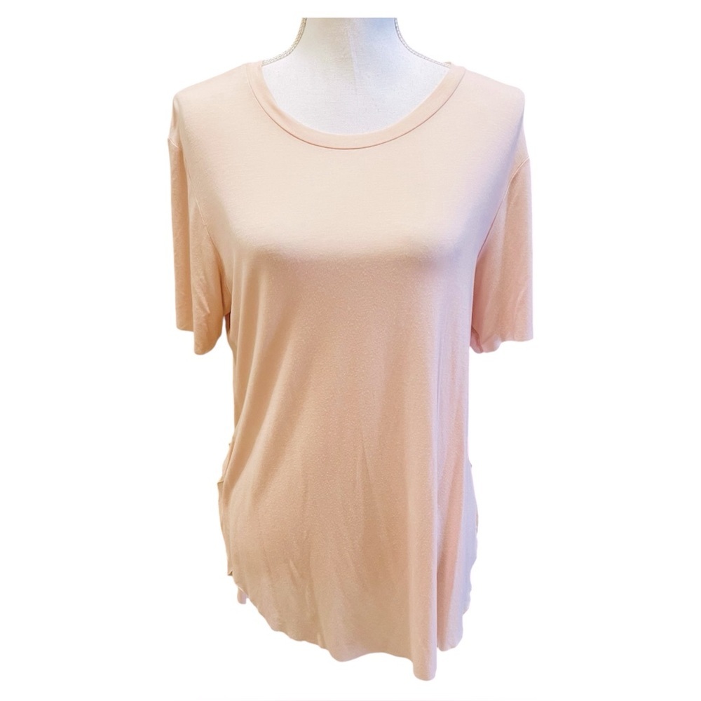 Alo Yoga Pink-Peach T-shirt Small